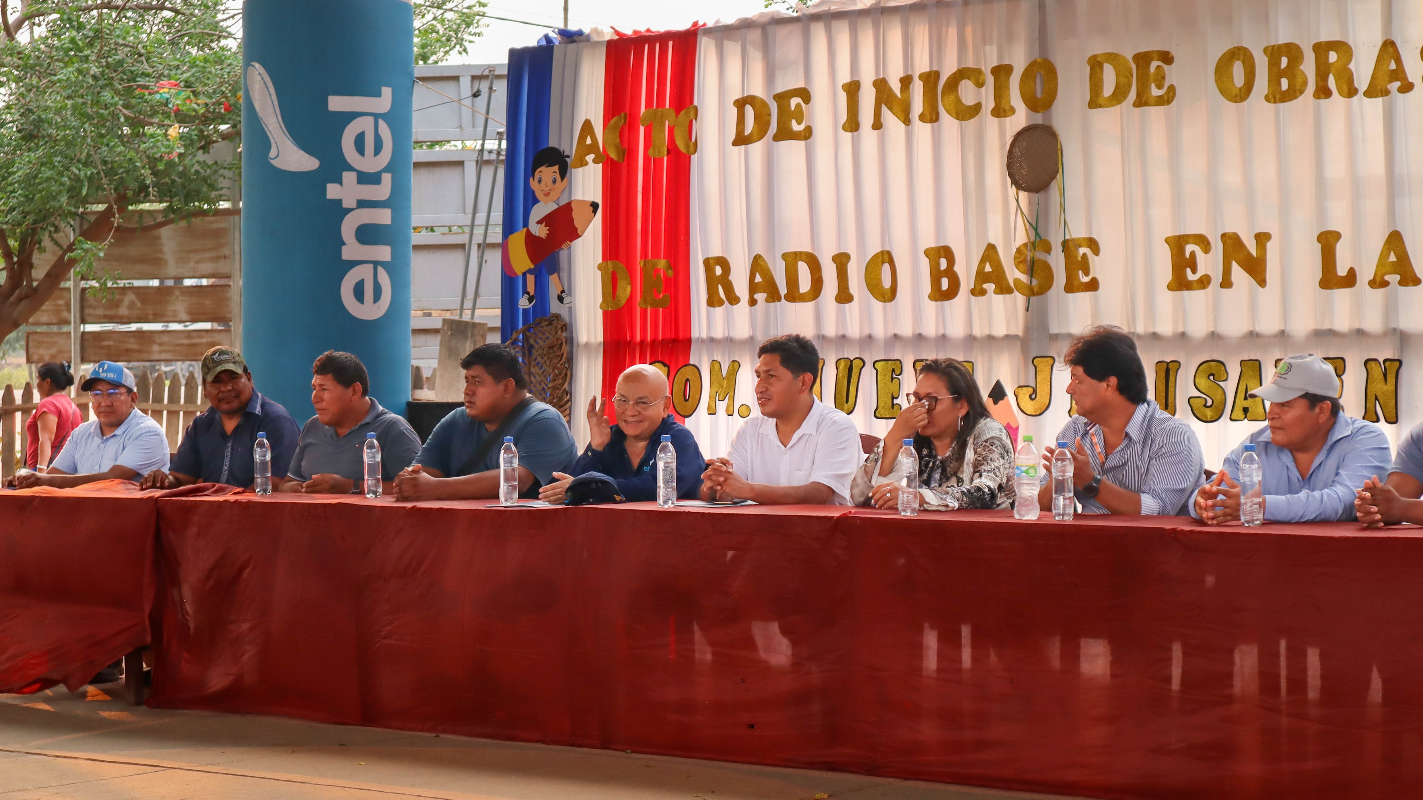 GOBIERNO INICIA LA OBRA PARA LA INSTALACIÓN DE UNA RADIO BASE EN NUEVA JERUSALÉN, SANTA CRUZ